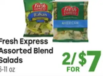 Tony’s Fresh Market Fresh Express Assorted Blend Salads offer