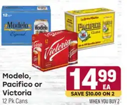 Tony’s Fresh Market Modelo, Pacifico or Victoria offer