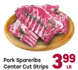Tony’s Fresh Market Pork Spareribs Center Cut Strips offer