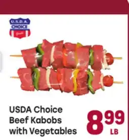 Tony’s Fresh Market USDA Choice Beef Kabobs with Vegetables offer