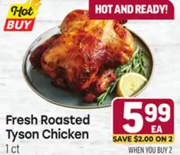 Tony’s Fresh Market Fresh Roasted Tyson Chicken offer
