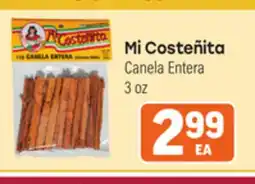Tony’s Fresh Market Mi Costeñita Canela Entera offer