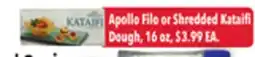 Tony’s Fresh Market Apollo Filo or Shredded Kataifi offer