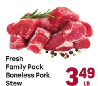 Tony’s Fresh Market Fresh Family Pack Boneless Pork Stew offer