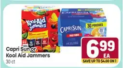 Tony’s Fresh Market Capri Sun or Kool Aid Jammers offer