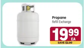 Tony’s Fresh Market Propane Refill Exchange offer