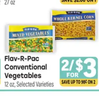 Tony’s Fresh Market Flav-R-Pac Conventional Vegetables offer