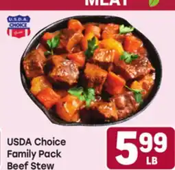 Tony’s Fresh Market USDA Choice Family Pack Beef Stew offer