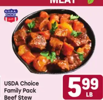 Tony’s Fresh Market USDA Choice Family Pack Beef Stew offer