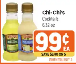 Tony’s Fresh Market Chi-Chi's Cocktails offer