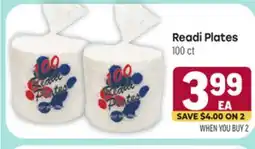 Tony’s Fresh Market Readi Plates offer