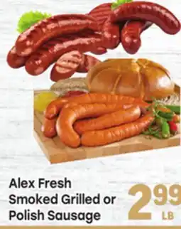 Tony’s Fresh Market Alex Fresh Smoked Grilled or Polish Sausage offer