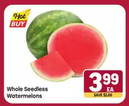Tony’s Fresh Market Whole Seedless Watermelons offer