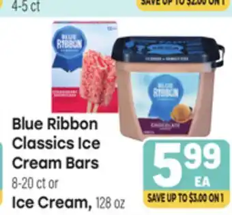 Tony’s Fresh Market Blue Ribbon Classics Ice Cream Bars, Ice Cream offer
