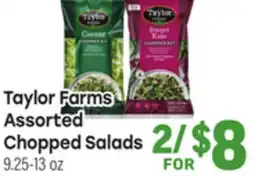 Tony’s Fresh Market Taylor Farms Assorted Chopped Salads offer