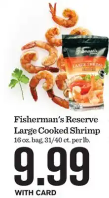 Mariano's Fisherman's Reserve Large Cooked Shrimp offer