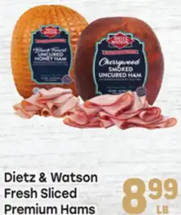 Tony’s Fresh Market Dietz & Watson Fresh Sliced Premium Hams offer