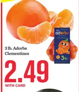 Mariano's 3 lb. Adorbs Clementines offer