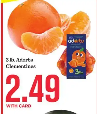 Mariano's 3 lb. Adorbs Clementines offer