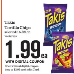 Mariano's Takis Tortilla Chips offer