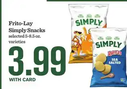 Mariano's Frito-Lay Simply Snacks offer