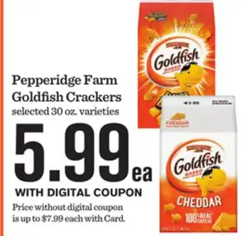 Mariano's Pepperidge Farm Goldfish Crackers offer