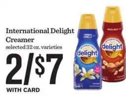 Mariano's International Delight Creamer offer