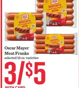 Mariano's Oscar Mayer Meat Franks offer