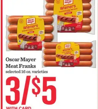 Mariano's Oscar Mayer Meat Franks offer