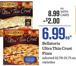 Mariano's Bellatoria Ultra Thin Crust Pizza offer