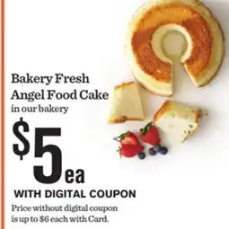Mariano's Bakery Fresh Angel Food Cake offer