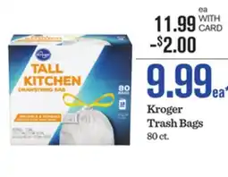 Mariano's Kroger Trash Bags offer