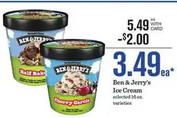 Mariano's Ben & Jerry's Ice Cream offer