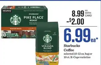 Mariano's Starbucks Coffee offer