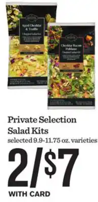 Mariano's Private Selection Salad Kits offer