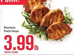 Mariano's Boneless Pork Chops offer