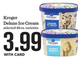 Mariano's Kroger Deluxe Ice Cream offer