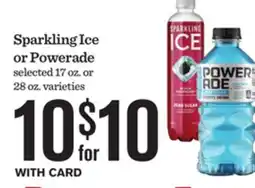 Mariano's Sparkling Ice or Powerade offer