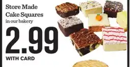 Mariano's Store Made Cake Squares offer