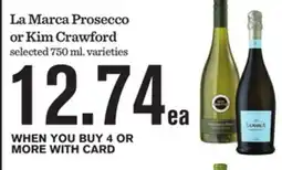 Mariano's La Marca Prosecco or Kim Crawford offer