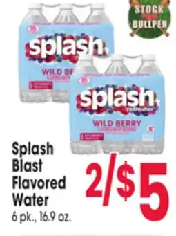 Jewel-Osco Splash Blast Flavored Water offer