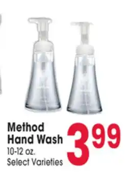 Jewel-Osco Method Hand Wash offer