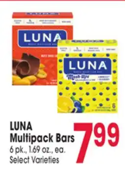 Jewel-Osco LUNA Multipack Bars offer