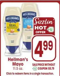 Jewel-Osco Hellman's Mayo offer