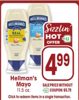 Jewel-Osco Hellman's Mayo offer
