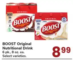 Jewel-Osco BOOST Original Nutritional Drink offer