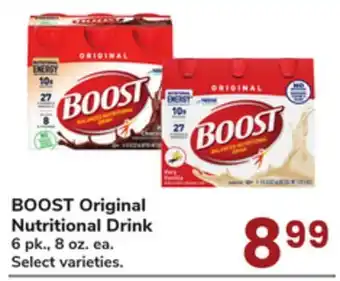 Jewel-Osco BOOST Original Nutritional Drink offer