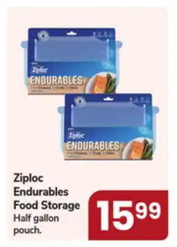 Jewel-Osco Ziploc Endurables Food Storage offer