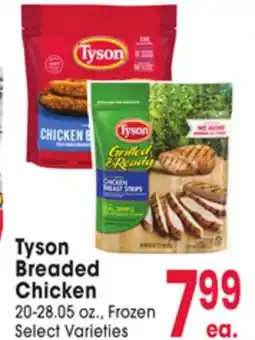 Jewel-Osco Tyson Breaded Chicken offer