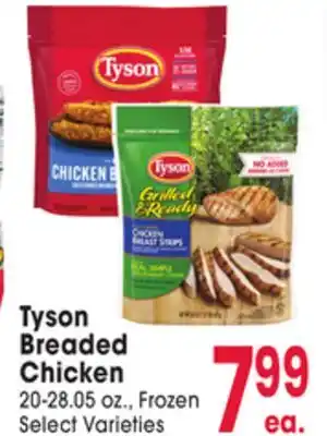 Jewel-Osco Tyson Breaded Chicken offer